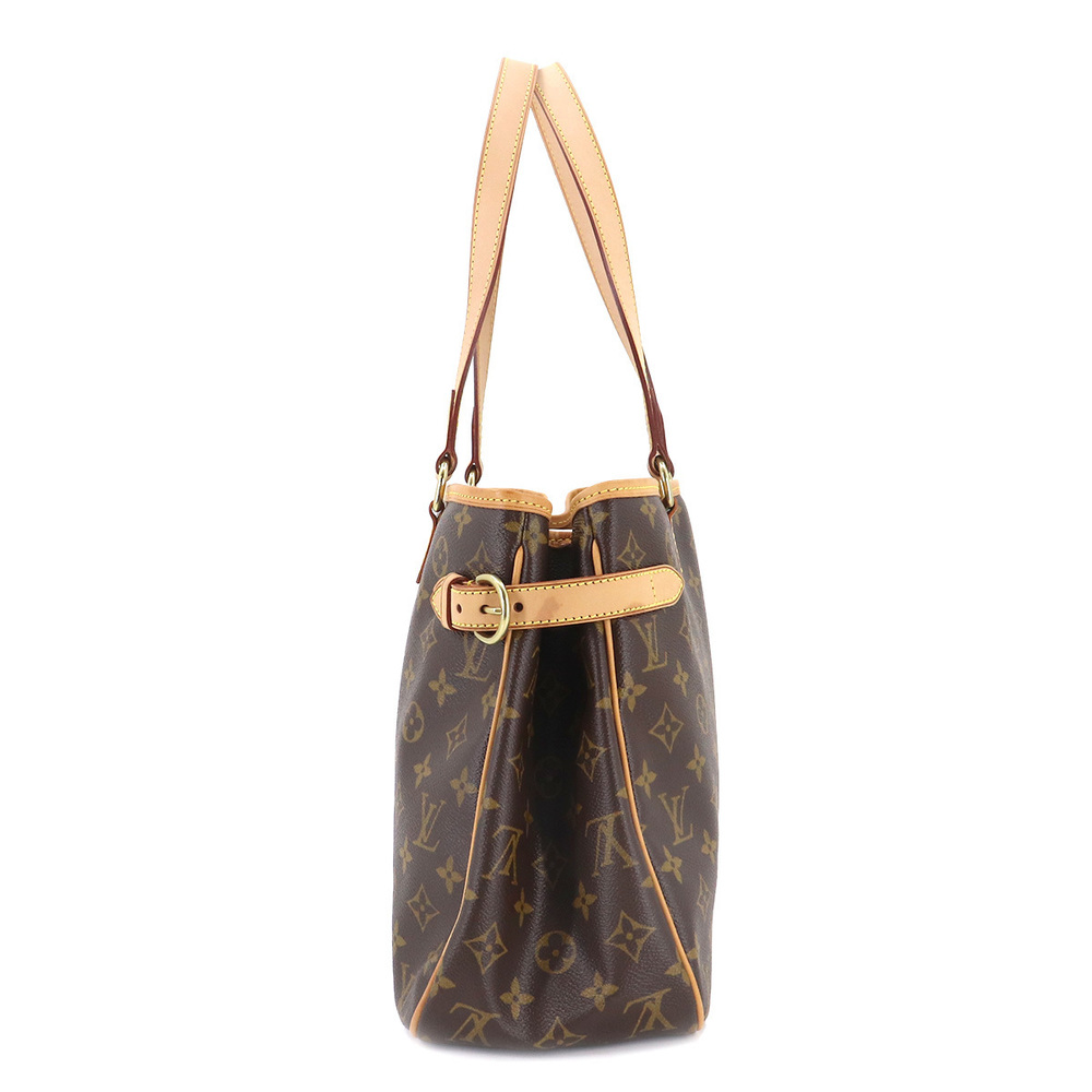 Louis Vuitton Monogram Batignolles Horizontal Tote Brown Gold Metal Fittings - Picture 3 of 9
